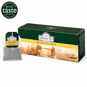 Arbata AHMAD ENGLISH TEA No.1, maišeliuose, 25vnt