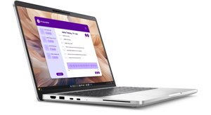 Nešiojamas kompiuteris Dell Pro 14 Plus PB14250, 266V, 512 GB, 14 Coliai, Windows 11 Pro