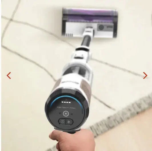 Shark IW1611EU stick vacuum/electric broom Battery Dry Bagless 0.42 L 75 W White 2.5 Ah
