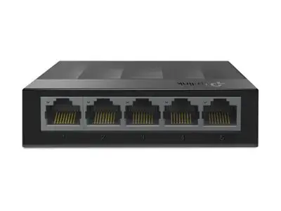 "TP-Link" 5 prievadų 10/100/1000Mbps stalinio kompiuterio tinklo komutatorius, nevaldomas, Gigabit Ethernet (10/100/1000), montuojamas ant sienos