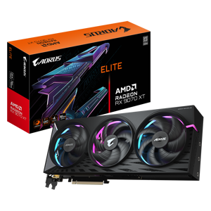 Vaizdo plokštė GIGABYTE Radeon RX 9070 XT 16 GB, GDDR6, GV-R9070XTAORUS E-16GD 1.0
