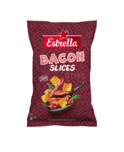 Kvietiniai traškučiai ESTRELLA, šoninės skonio,110 g
