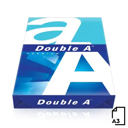 DOUBLE A A3 80 gsm 500 lapų