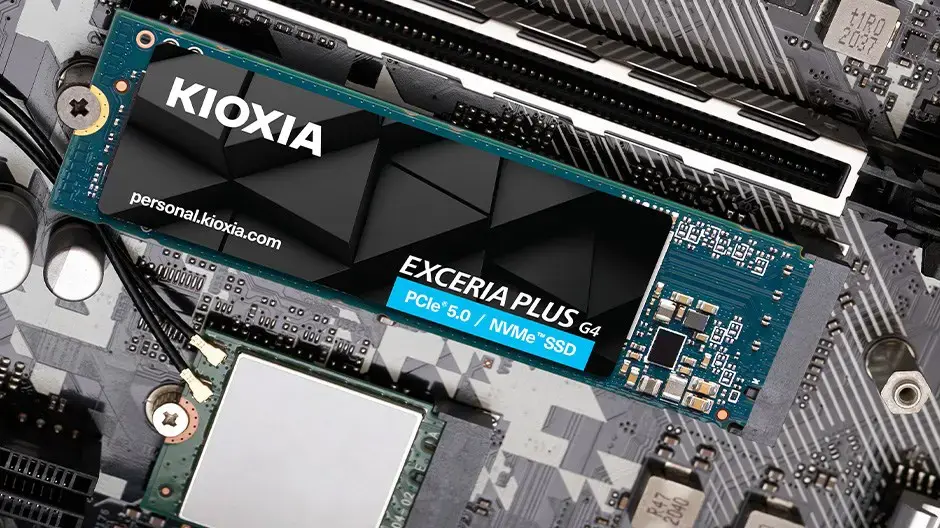 Kioxia LVD10Z001TG8 internal solid state drive 1 TB M.2 PCI Express 5.0 NVMe BiCS FLASH TLC