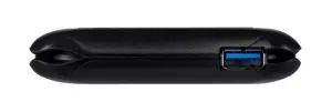 SILICON POWER Išorinis kietasis diskas Armor A30 1TB 2,5 colio USB 3.2 nuo smūgių Juoda MIL-STD 810F metodas 516.5 IV procedūra LED šviesa