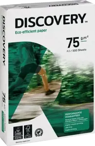 A3 Biuro popierius Discovery Eco-efficient, 75 g/m², 500 psl.