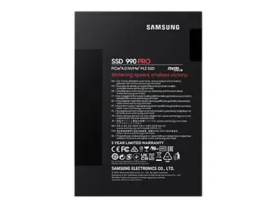 SSD diskas Samsung 990 PRO 1024 GB, M.2, PCI Express 4.0