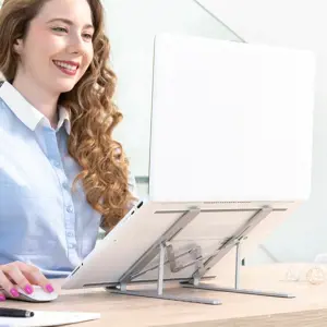 Sulankstomas ir reguliuojamas nešiojamojo kompiuterio stovas "Flastan InnovaGoods