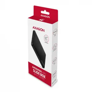 AXAGON EE25-SLC USB-C 3.2 Gen1 - SATA 6G 2,5" SLIDE dėžutė BLACK