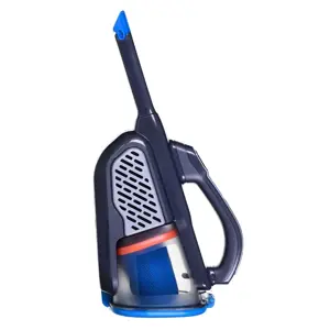 "Black &amp; Decker" BHHV520BF rankinis dulkių siurblys juodas, mėlynas, sidabrinis be maišelio