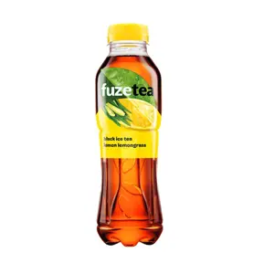 Negazuotas citrinų skonio gėrimas FUZE TEA, su citrinžole, 0,5l PET D