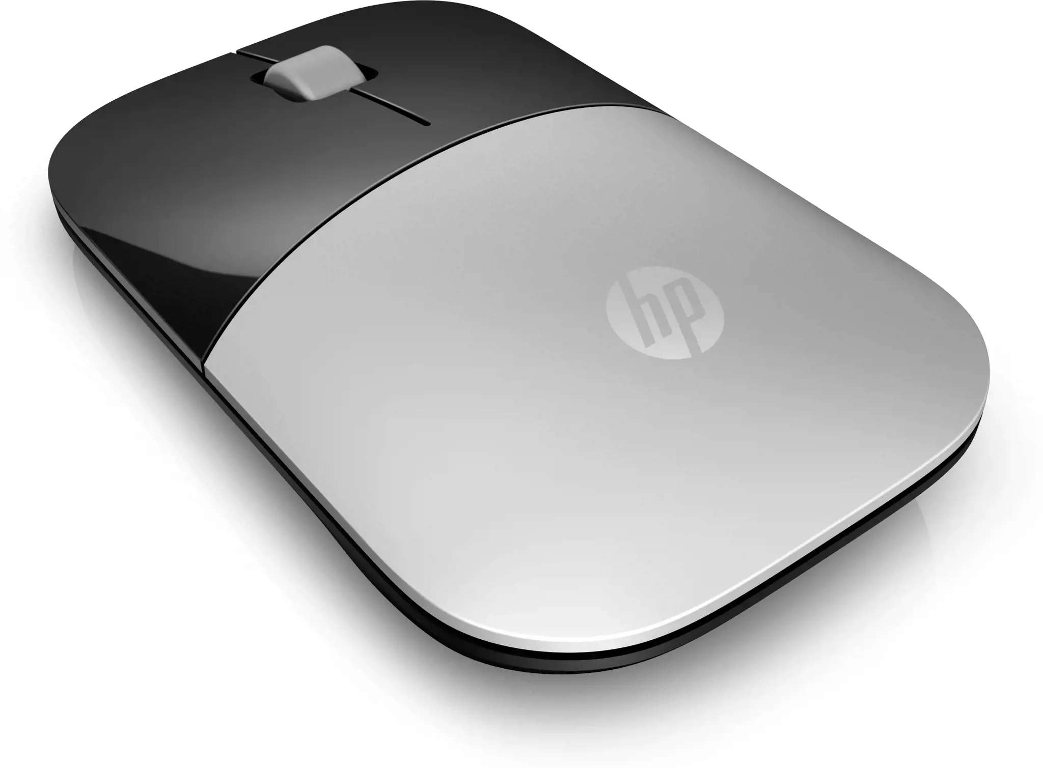 HP Z3700 Silver belaidė pelė, dvipusė, optinė, RF belaidė, 1200 DPI, sidabrinė