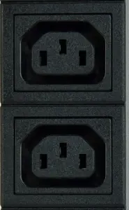 GEMBIRD Power Distribution Unit PDU 10pcs C13 Sockets 1U 16A C19 Plug 2m Cable