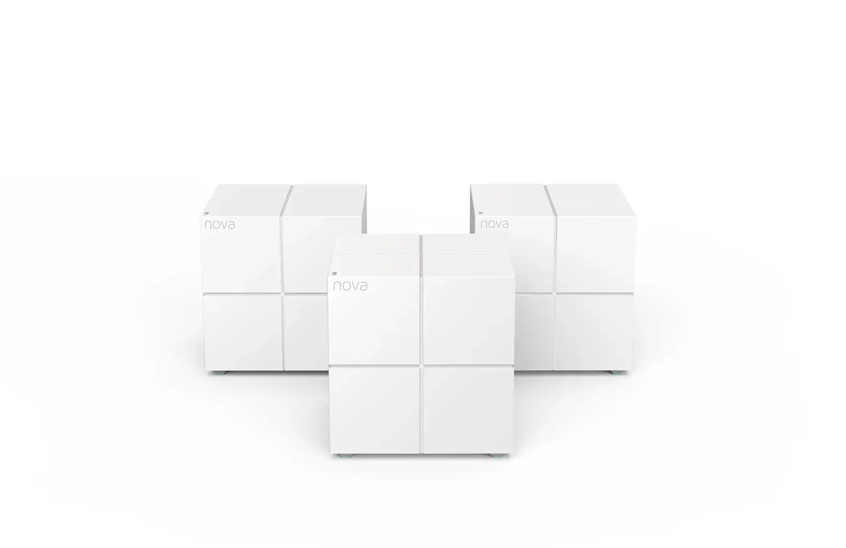 "Tenda Nova MW6" belaidis maršrutizatorius Gigabit Ethernet Dviejų dažnių (2,4 GHz / 5 GHz) 4G White