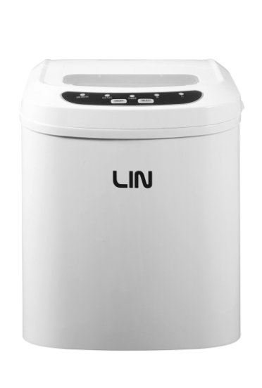 Nešiojamas ledo kubelių gaminimo įrenginys LIN ICE PRO-W12 baltas