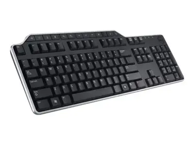 DELL KB522, pilno dydžio (100%), laidinis, USB, membraninis, QWERTY, juodas