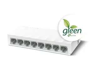 "TP-Link" 8 prievadų 10/100 Mbps stalinio kompiuterio tinklo komutatorius, nevaldomas, Fast Ethernet (10/100)