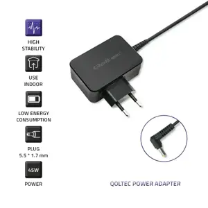 QOLTEC 52394 "Acer" maitinimo adapteris 45W 19V 2.37A 5.5x1.7