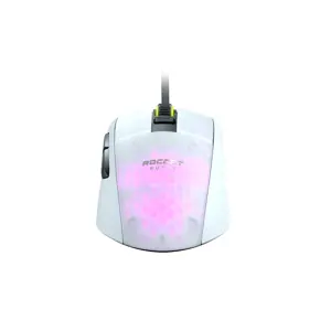 "ROCCAT Burst Pro", dešiniarankis, optinis, USB Type-A, 16000 DPI, baltas