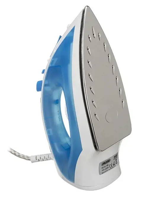 Lygintuvas "Mesko MS 5023" mėlyna/balta, 2200 W, su laidu, Anti-scale sistema, vertikali garų funkcija