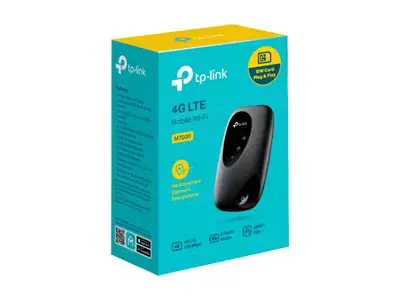TP-Link 4G LTE mobilusis Wi-Fi, Mobilusis maršrutizatorius, Juodas, Maitinimas, WLAN, IEEE 802.11b, IEEE 802.11g, IEEE 802.11n, 802.11b, 802.11g, Wi-Fi 4 (802.11n), 3G, 4G, LTE