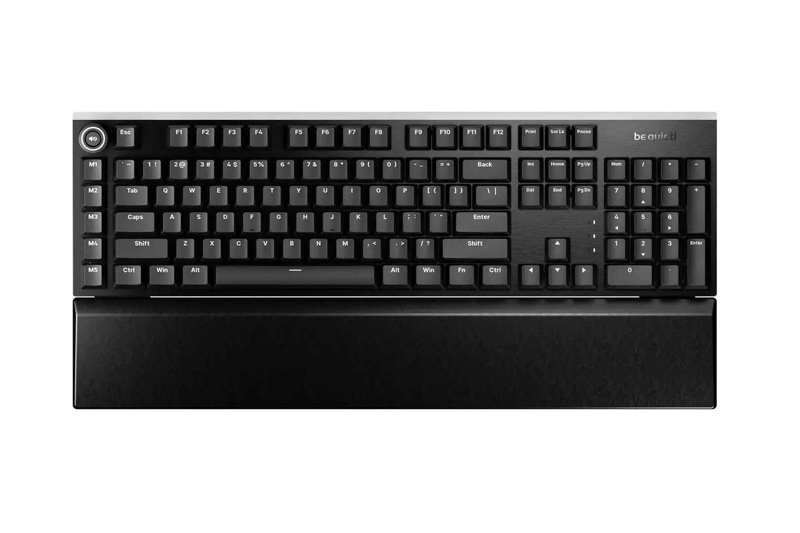 be quiet! Light Mount Silent Tactile US ANSI keyboard Gaming USB QWERTY US English Black