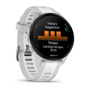 Garmin Forerunner 165 išmanieji laikrodžiai, Miglotai pilka / baltas akmuo