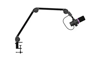 "Trust GXT 255+ Onyx", kompiuterio mikrofonas, 30-18000 Hz, 24 bitų, 96 kHz, 130 dB, kardioidinis