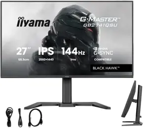 iiyama G-MASTER GB2741QSU-B1 computer monitor 68.6 cm (27") 2560 x 1440 pixels Black