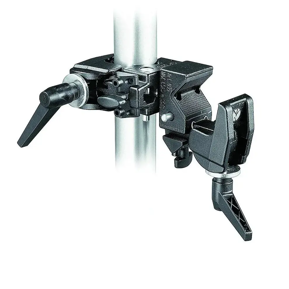 "Manfrotto" dvigubas super spaustukas 038