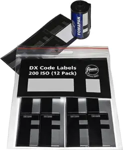 Foma etiketė DX kodas ISO 200 12vnt.