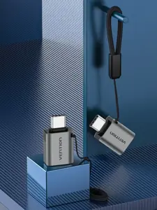 Adapter Vention CDQH0 USB-C Male to USB 3.0 (szary)