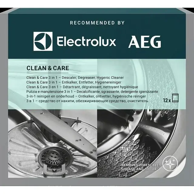 ELECTROLUX washing machine and dishwasher preparation M2GCP121