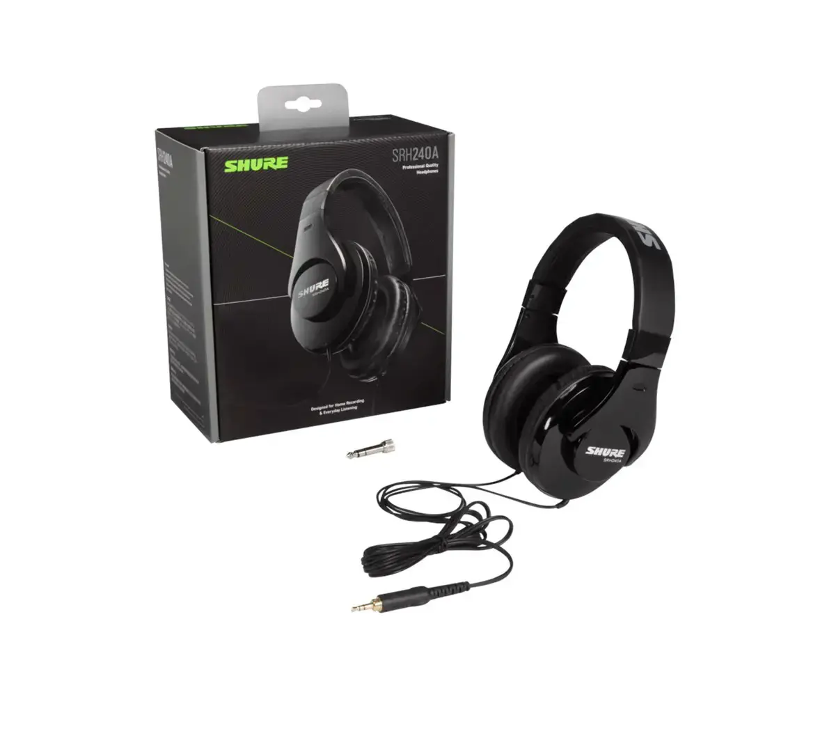 "Shure SRH240A" ausinės, PRO studija