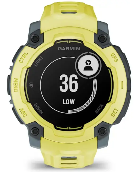 Garmin Instinct E 2.29 cm (0.9") MIP 45 mm Digital 176 x 176 pixels Lime GPS (satellite)