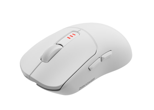 Genesis Zircon 500 | Gaming Mouse | Wireless/Wired | 2.4 GHz, Bluetooth, USB | White