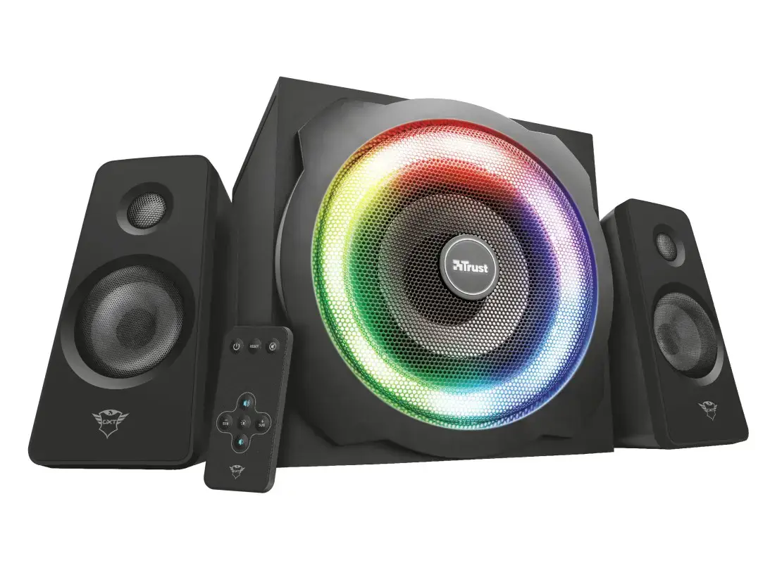 "Trust GXT 629 Tytan", 2.1 kanalų, 60 W, universalus, juodas, 120 W, belaidis