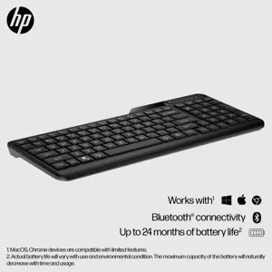 HP 460 Multi-Device Bluetooth Keyboard, Wireless, Bluetooth