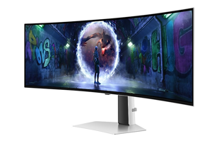 Samsung LS49DG934SUXEN Odyssey G9 G93SD | 49 " | OLED | DQHD | 32:9 | 240 Hz | 0.03 ms | 5120 x 1440 pixels | 250 cd/m² | HDMI ports quantity 1 | Silver