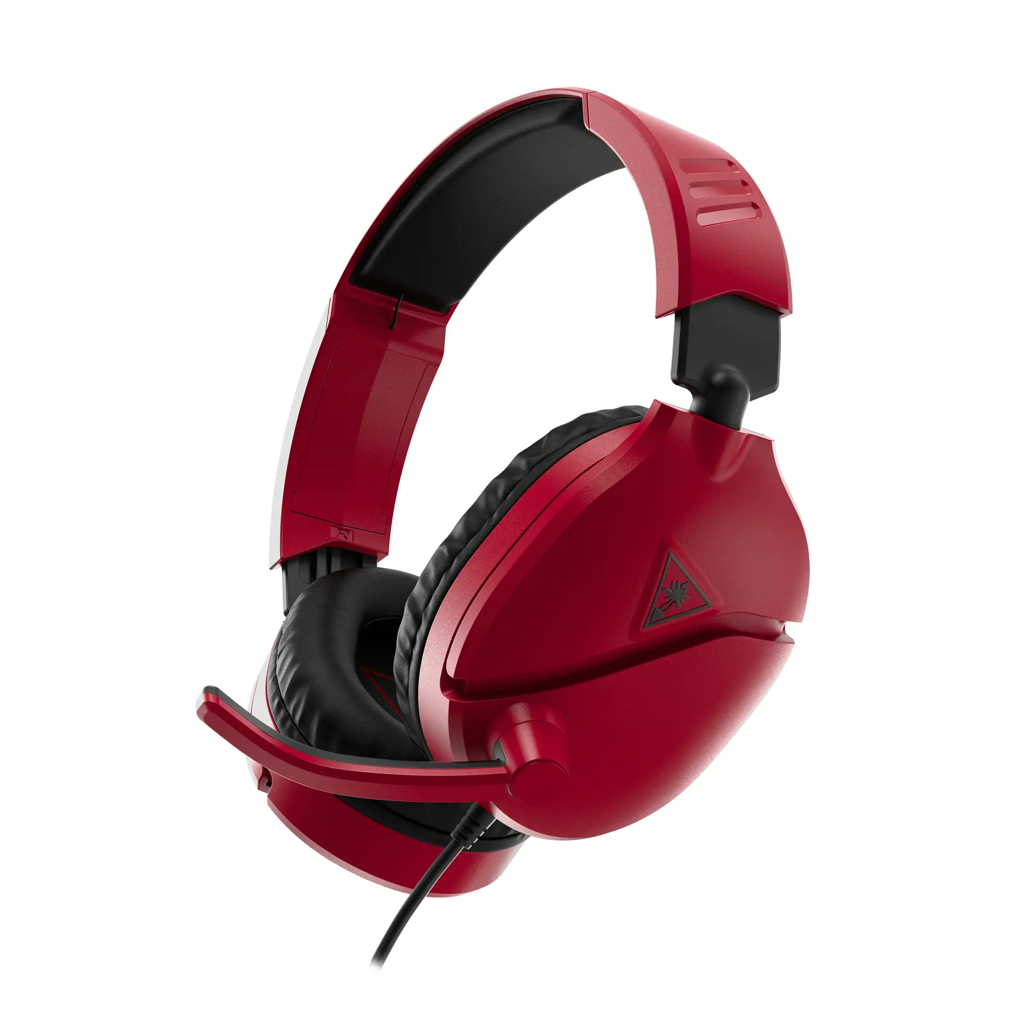 "Turtle Beach Recon 70" žaidimų ausinės, skirtos "Nintendo Switch", laidinės, žaidimų, 20 - 20000 Hz, 571,5 g, ausinės, juodos, raudonos spalvos