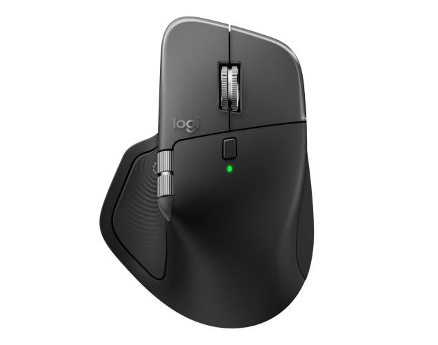 Logitech MX Master 4 for MAC Belaidė pelė RF Wireless + Bluetooth, 8000 DPI, Space Black