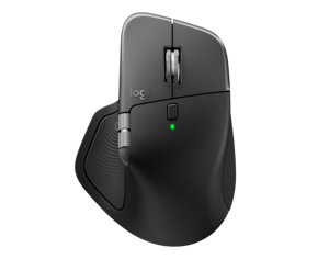 Logitech MX Master 4 for MAC Belaidė pelė RF Wireless + Bluetooth, 8000 DPI, Space Black