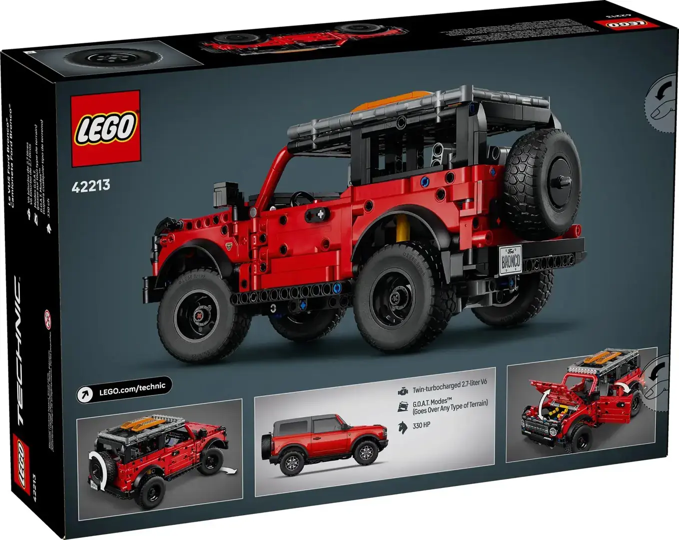 LEGO TECHNIC 42213 Ford Bronco SUV