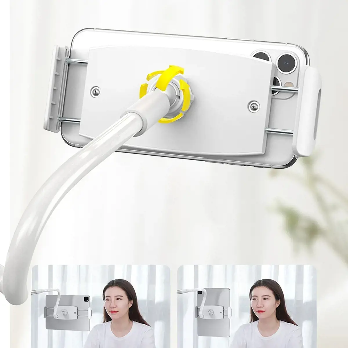 Baseus Otaku universal phone holder tablet stand lazy holder gray (LUZQ000013)