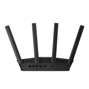 Wireless Router ASUS Wi-Fi 7 (802.11be) Data speed 3600 Mbit/s Ethernet WAN Yes WAN connection type RJ-45 Ethernet LAN Yes 5xLAN ports RT-BE55