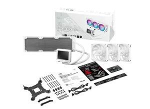 ASUS ROG RYUJIN III 360 ARGB EXTREME WHT Processor All-in-one liquid cooler 12 cm White 1 pc(s)