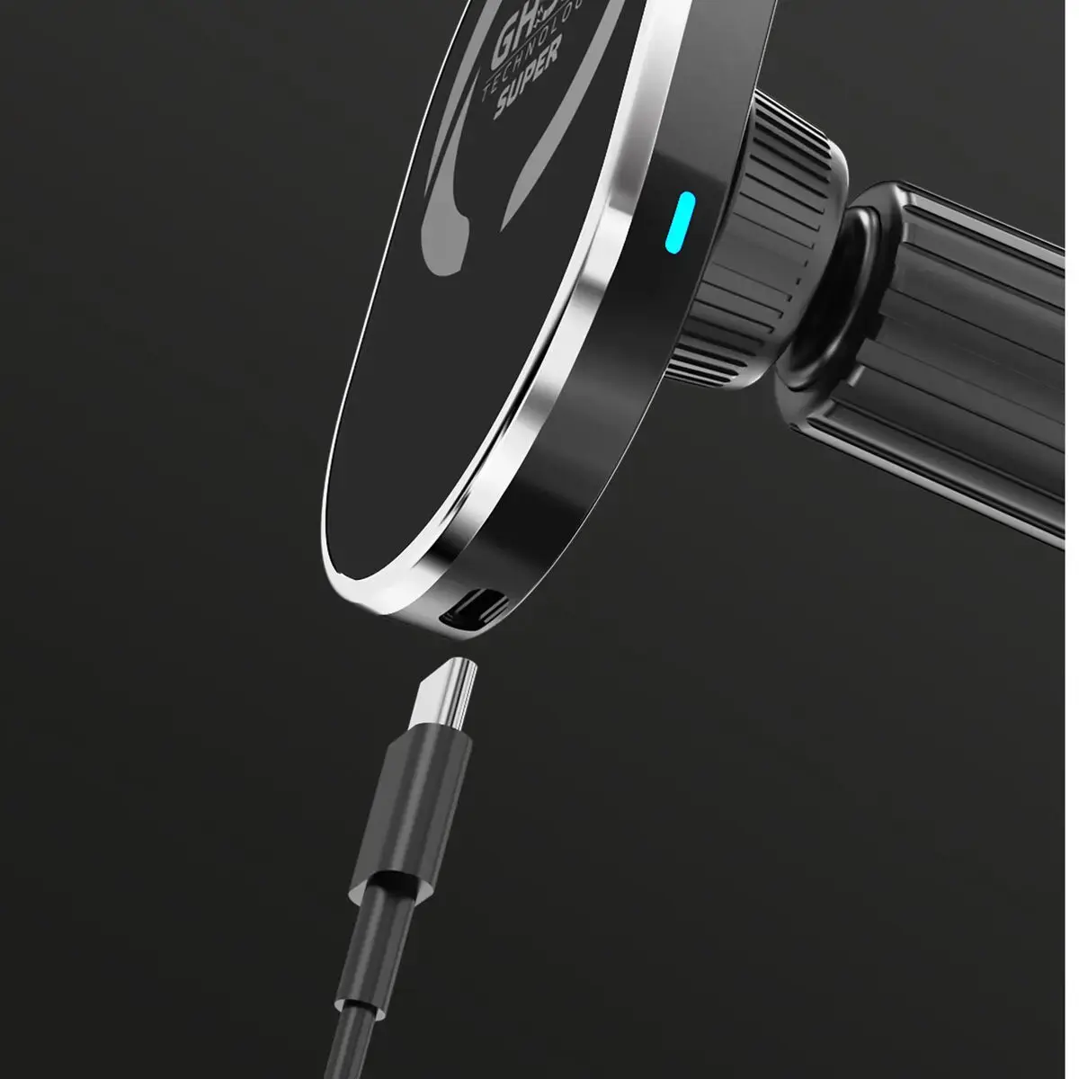 "CELLY MAGSAFE" AUTOMOBILINIS LAIKIKLIS SU BELAIDŽIU ĮKROVIMU