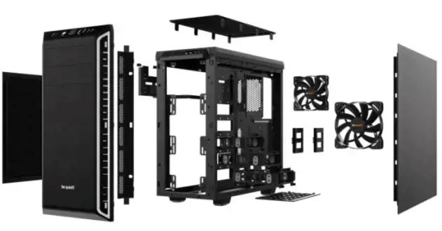 BE QUIET PURE BASE 600 Silver Midi Tower