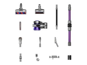 "Jimmy" dulkių siurblys "JV85 Pro Cordless", rankinis ir rankinis, 28,8 V, veikimo laikas (maks.) 70 min, violetinės/pilkos spalvos, garantija 24 mėn., akumuliatoriaus garantija 12 mėn.
