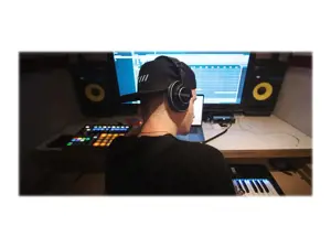 "Koss" laidinės ausinės "Pro4S", ant ausų, 3,5 mm, juodos spalvos